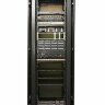 Серверный напольный шкаф 19 47U 800x800x2250 мм, GYDERS GDR-478080BP, черный перфорированные двери