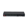 DAHUA DH-PFS3110-8ET1GT1GF-96 8-портовый неуправляемый коммутатор с РОЕ